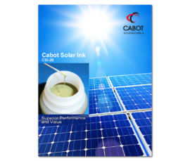 Cabot Solar Materials Exhibit
